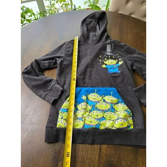 Disney Pixar Toy Story Hoodie Alien Spaceship Youth Large - Picture 8 of 13